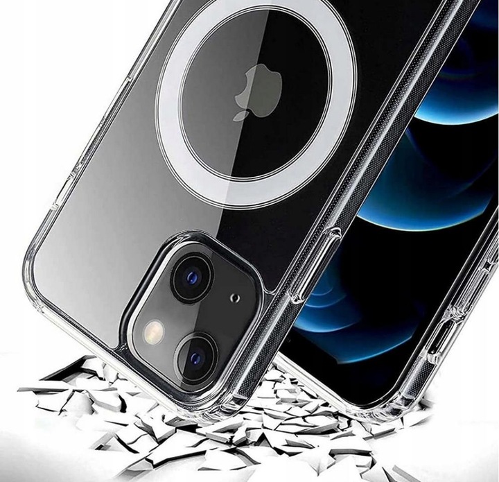 Immagine prodotto Screenguard Custodia magnetica Apple iPhone 13 Clear Cover MagSafe (Apple iPhone 13)