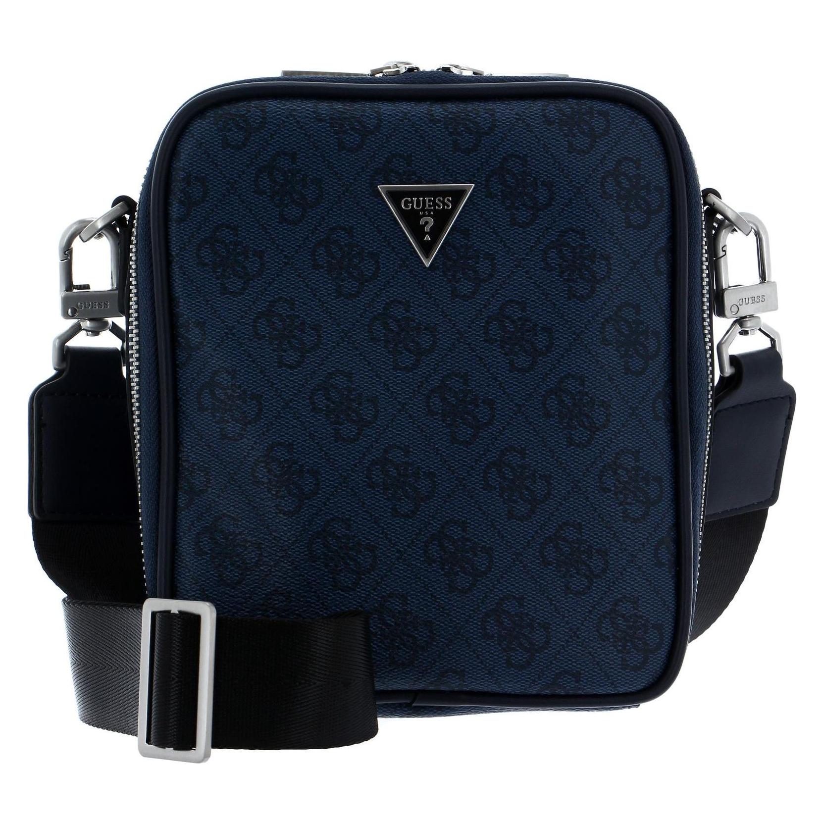 Guess, Herren, Handtasche, Vezzola Smart Zip Around Crossbody, Blau