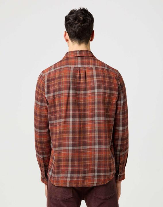 Actual product image Wrangler Langarmhemd 1 Pkt Flannel Shirt (M)