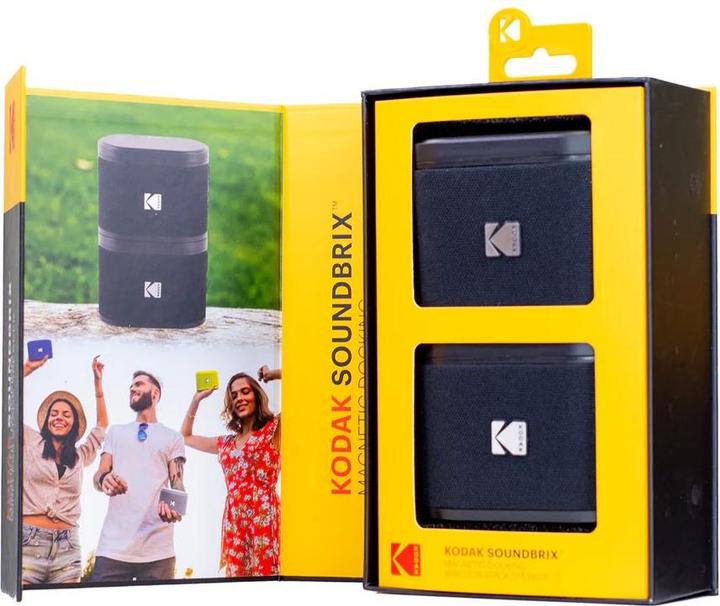 Immagine prodotto Kodak SoundBrix Wireless Stack Speaker (Bass Black), 2PCS