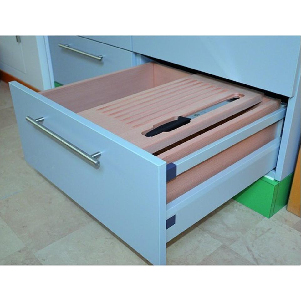 Meyer Brotschubladen-Einsatz, Küchen Organizer, Braun
