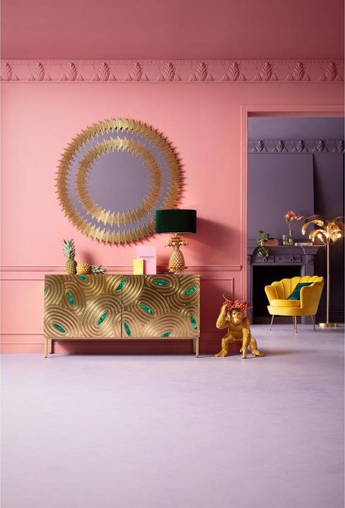 Image du produit Kare Design Figurine de décoration Butler Playing Chimp Gold 52cm