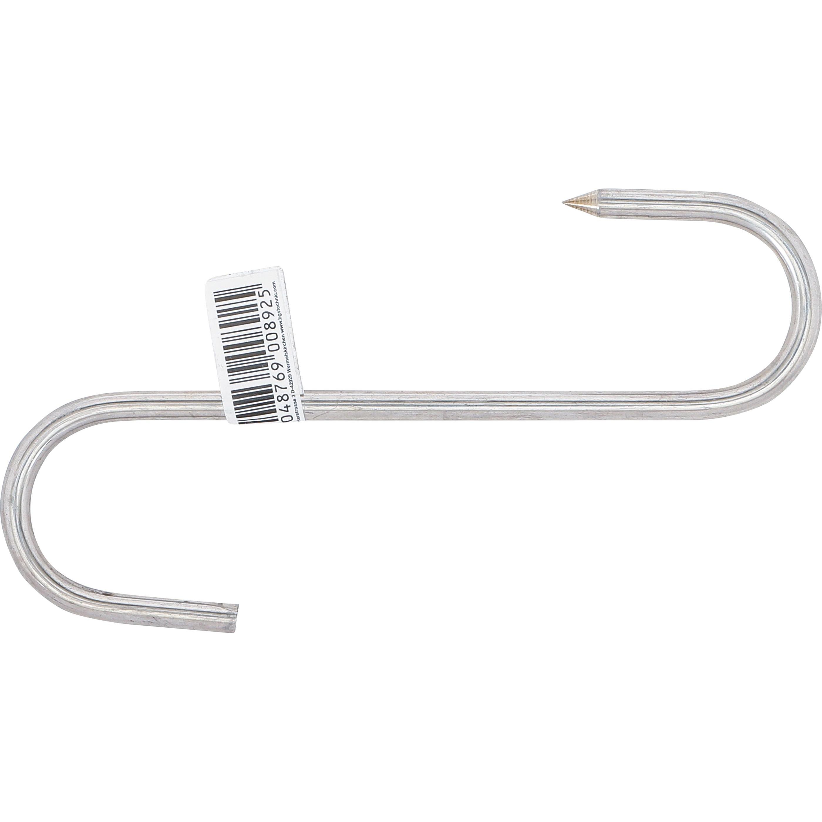 Thumbnail - BGS, Grillbesteck, Fleischerhaken Edelstahl 160 mm