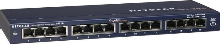 Actual product image Netgear Gs116ge (16 Ports)