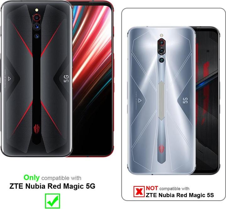 Immagine prodotto Cadorabo Custodia per ZTE Nubia Red Magic 5G universale (ZTE Nubia Red Magic 5G)