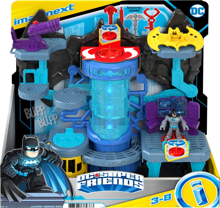 Immagine prodotto Mattel Bat-caverna Bat-Tech