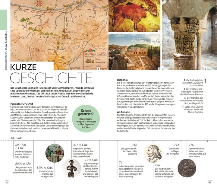 Image du produit Vis-à-Vis Reiseführer Spanien (Allemand, DK Verlag Voyage, 2023)