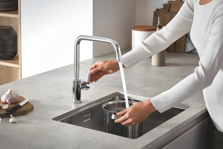 Produktbild Grohe K700 Unterbau Edelstahlspüle (Einbauspüle, 40 cm, 50 cm)