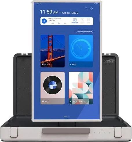 Immagine prodotto Powerology Tablet UHD Android 27" portatile per esterni (27", 128 GB, Bianco)