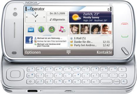 Image du produit Nokia N97 - Multilingue QWERTZ - Blanc (32 Go, 3.50", 5 Mpx, 3G)
