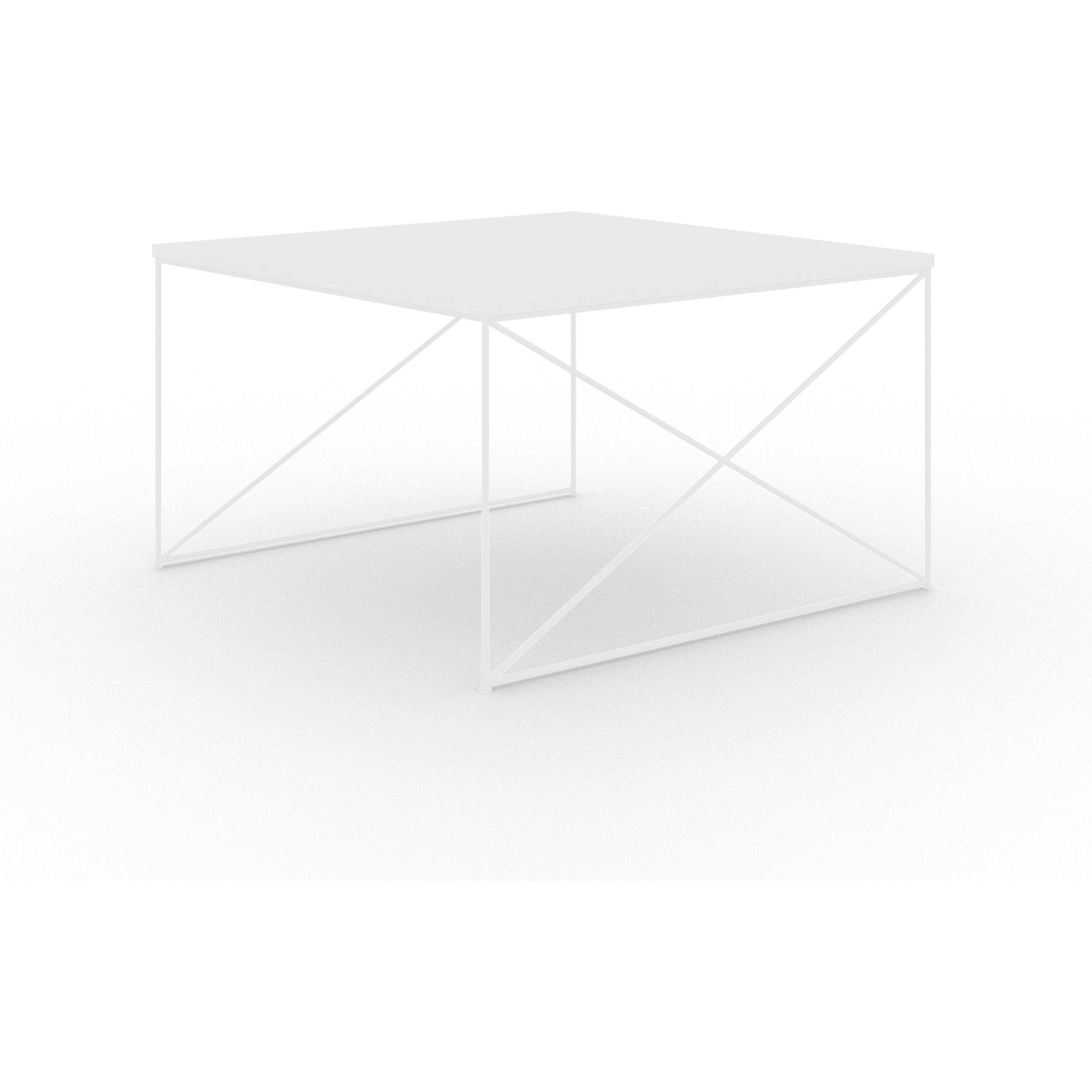 ADRK Furniture, Couchtisch + Beistelltisch, Nelia (75 x 75 x 43 cm)