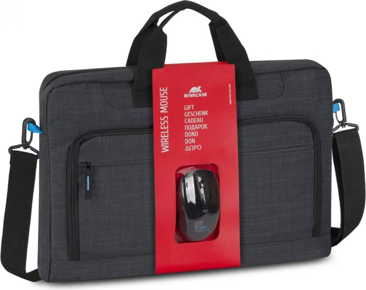 Image du produit Rivacase 8058 black Laptop Bag 17.3 +wireless mou (17.30", Universel)