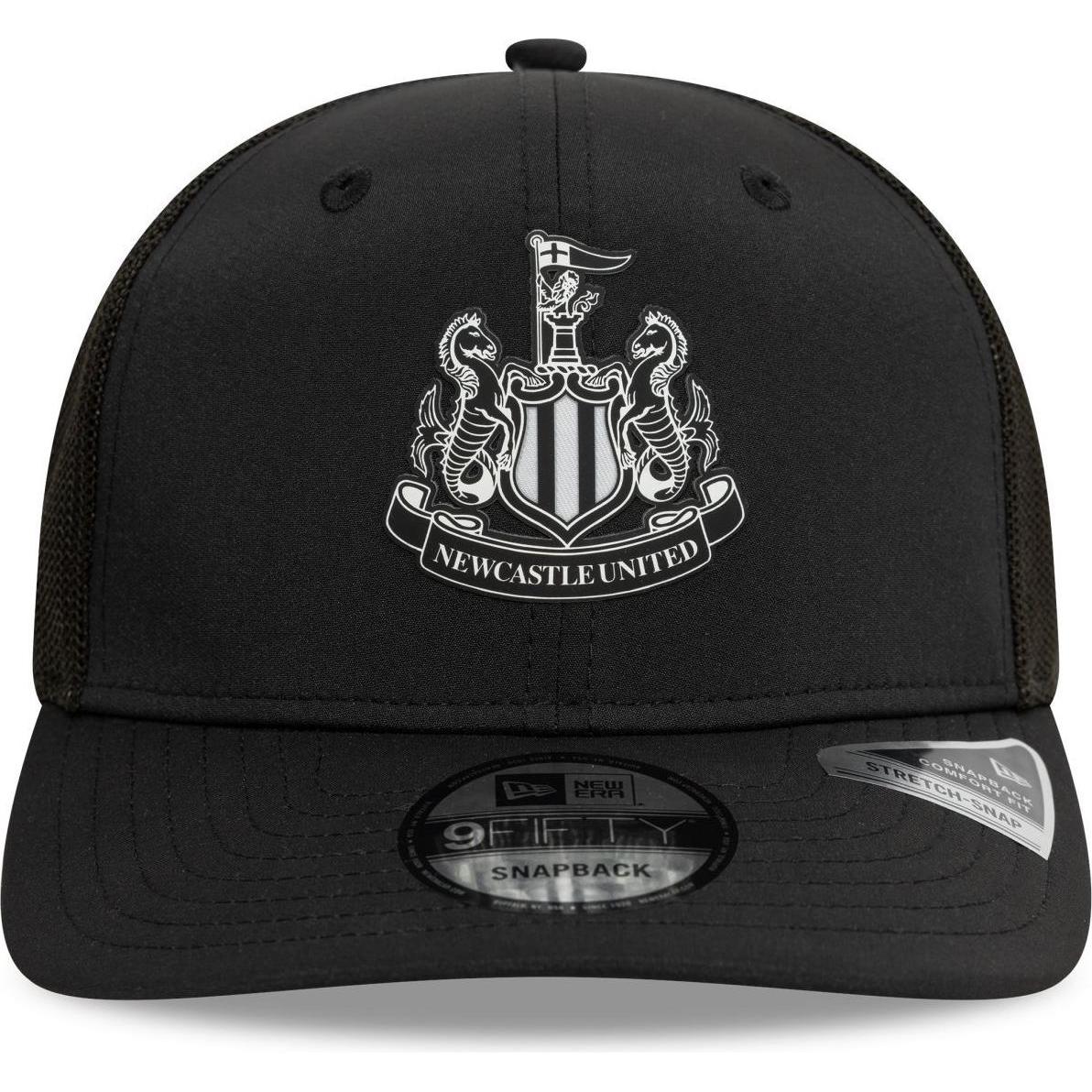 Thumbnail - New Era, Herren, Cap, 9Fifty Stretch-Snap Cap - CHROME Newcastle United ML, Schwarz, (M)