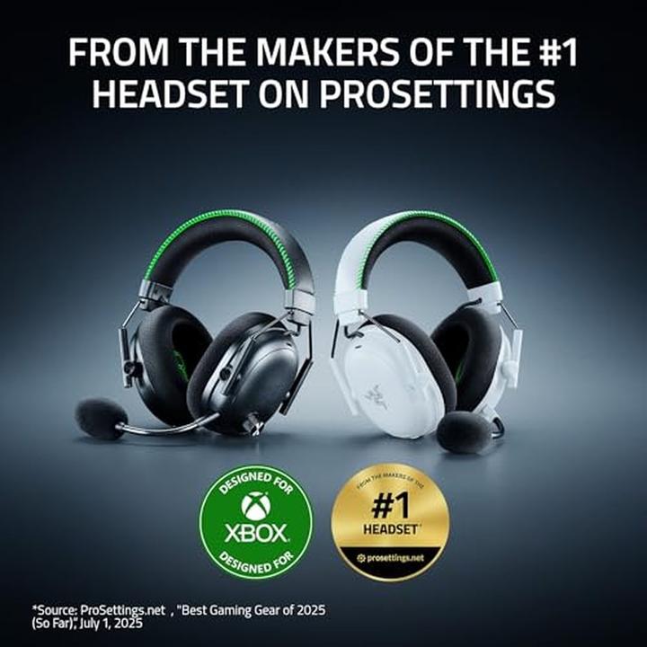 Produktbild Razer BlackShark V3 Pro for Xbox - Black (Kabelgebunden, Kabellos)
