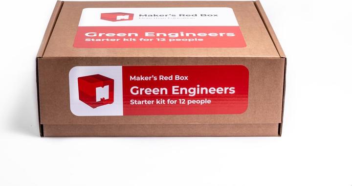 Maker’s Red Box Scatola per insegnanti dell'ingegnere verde