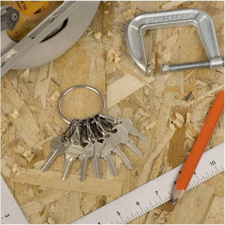 Actual product image Nite Ize Key ring with carabiner Bi