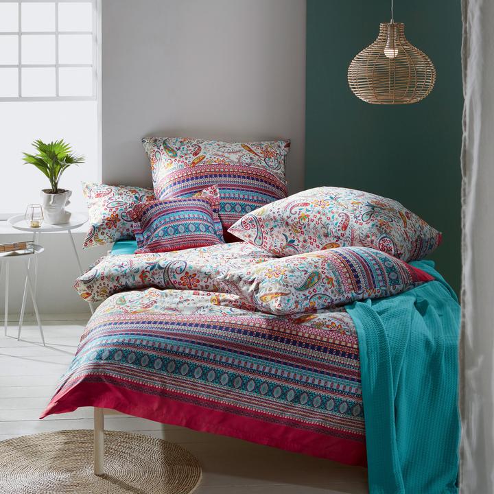 Actual product image Bassetti Maco satin bed linen Burano R1 (Duvet cover, 80 x 80 cm, 155 x 220 cm)