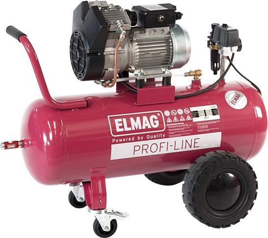 Image du produit Elmag Compresseur PROFI LINE PL 460/10/50W - sans huile (10 bar, 240 l)
