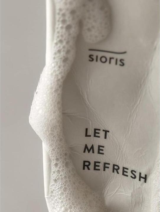 Actual product image Sioris Let me Refresh (Cleansing Foam, 120 ml)