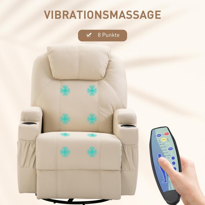 Produktbild Homcom Massagesessel mit Liegefunktion