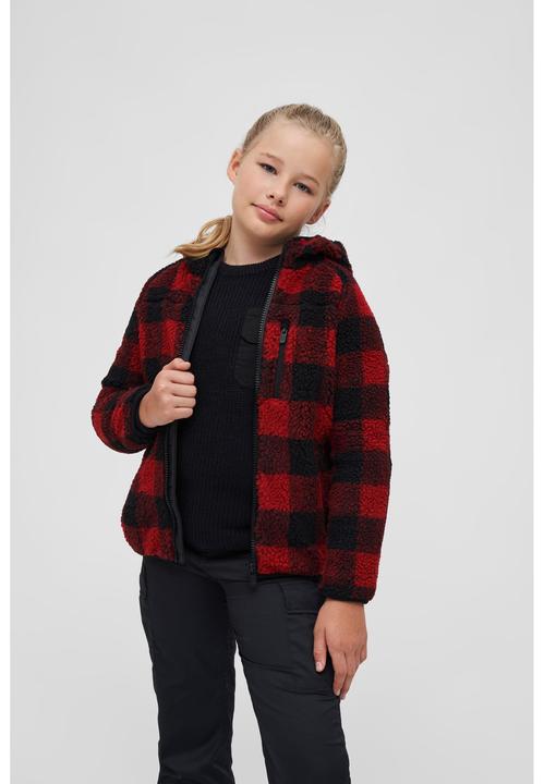 Immagine prodotto Brandit Bambini Teddy Fleece Jacket Hood - 16231 (122, 128)