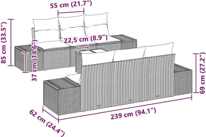 Produktbild vidaXL Mira