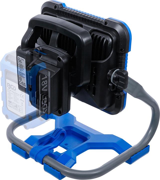 Produktbild BGS Akku-LED-Arbeitsleuchte | klappbar | 18 V | ohne Akku (900 lm)
