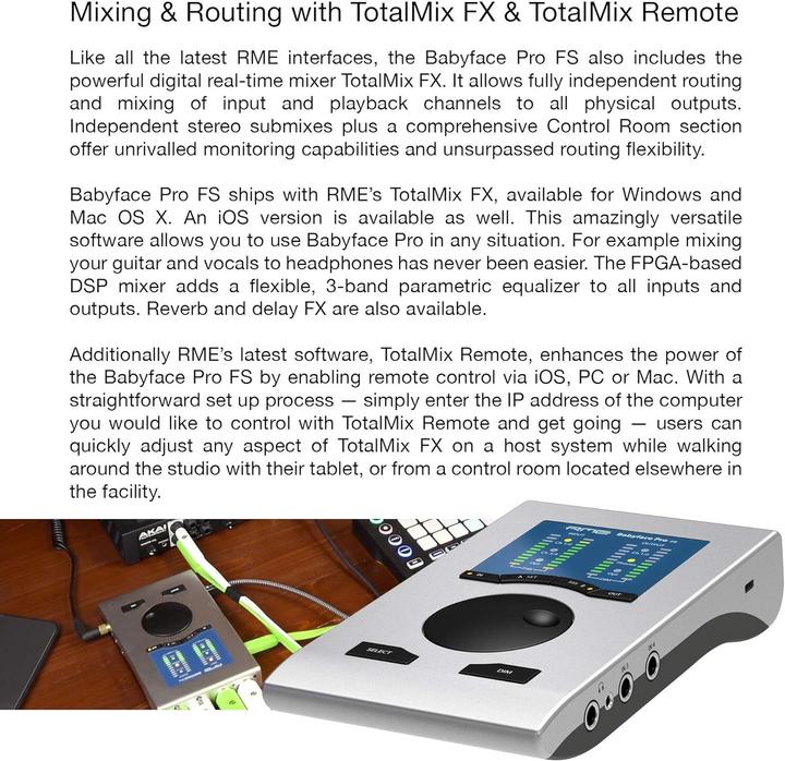 Productafbeelding RME Audio Audio-interface Babyface Pro FS (USB)