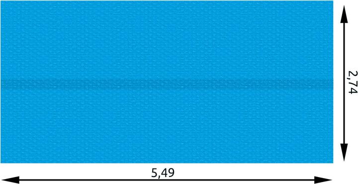 Produktbild tectake Poolabdeckung (274 x 549 cm)