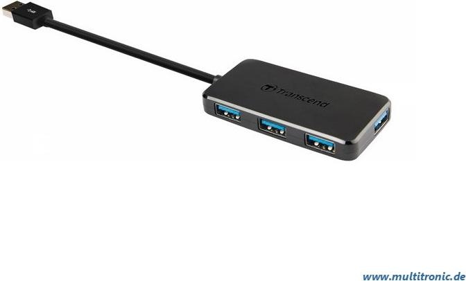 Actual product image Transcend TS-HUB2K (USB-C, 4 Ports)