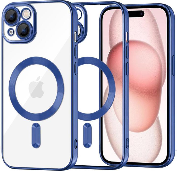 Produktbild Techsuit - Luxury Crystal MagSafe - iPhone 15 - Deep Blue (Apple iPhone 15)