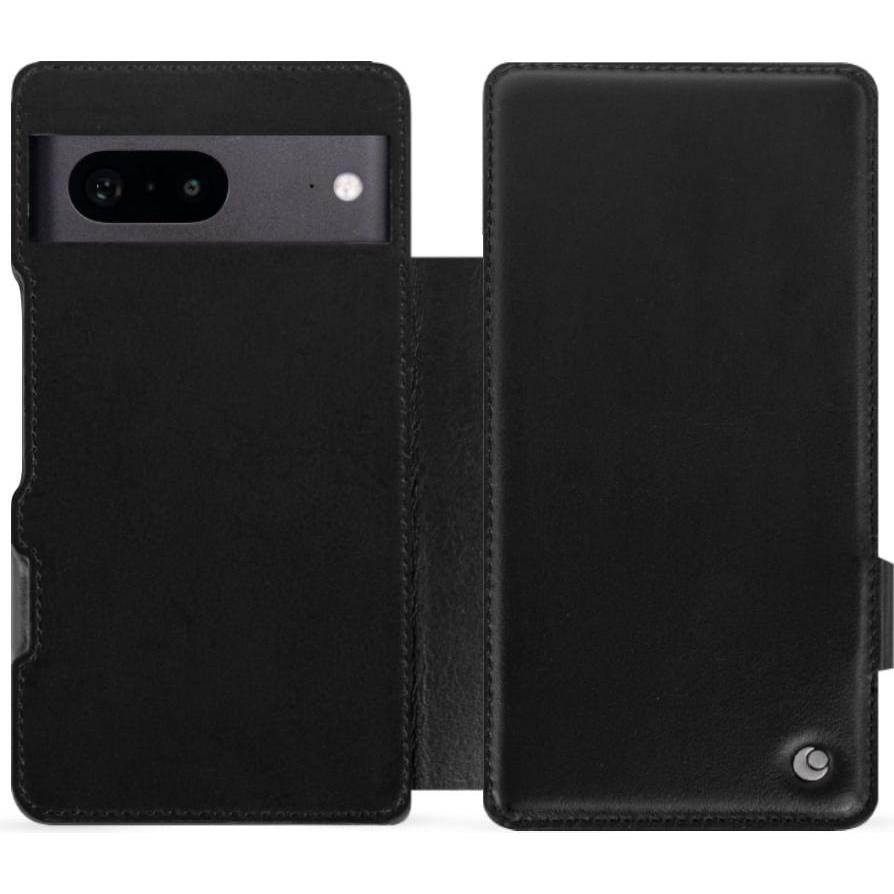 Thumbnail - Noreve Lederschutzhülle horizontal (Google Pixel 7), Smartphone Hülle, Orange