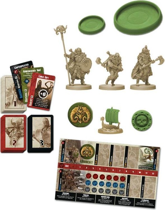 Immagine prodotto Cmon CMND1000 - Blood Rage - Espansione per 5° giocatore, per 2-4 giocatori, dai 14 anni in su (Tedesco)