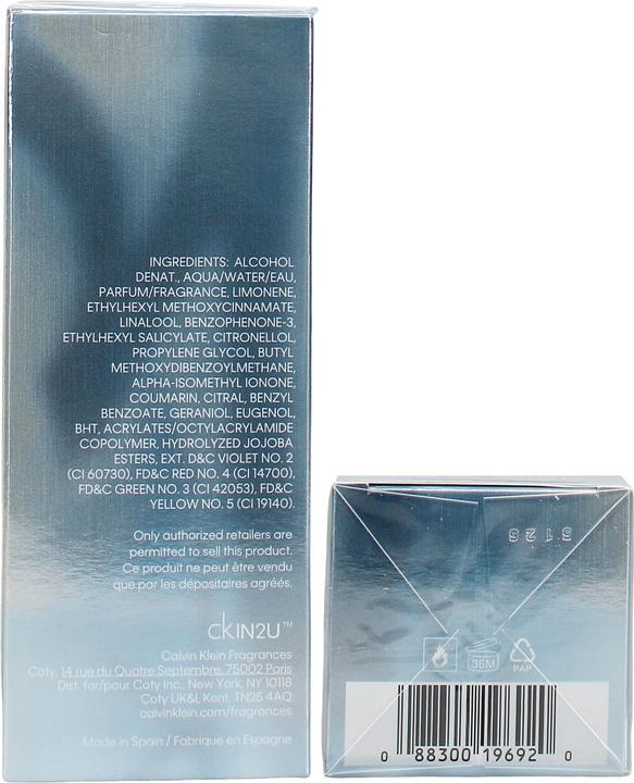 Immagine prodotto Calvin Klein In2U (Eau de toilette, 50 ml)