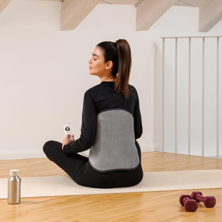 Actual product image Imetec Intellisense Lumbar, thermal lumbar cushion with elastic band, Rapido