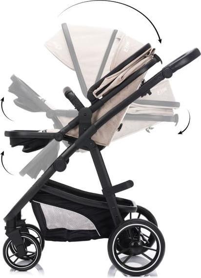 Produktbild Fillikid Kinderwagenset - Jaguar - Farbe: sand (0 Monate - 3 Jahre)