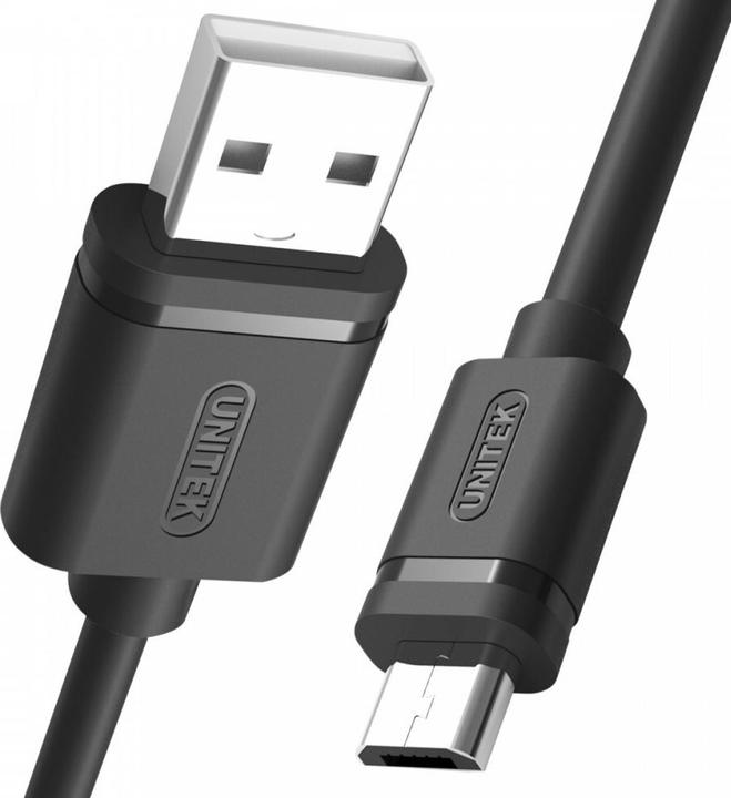 Actual product image Unitek USB A – Micro USB B (2 m, USB 2.0)