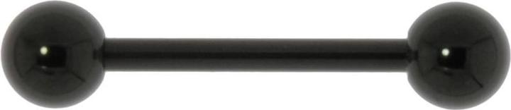 Bijouteria Brustpiercing (Chirurgenstahl 316L mit PVD Beschichtung (schwarz))