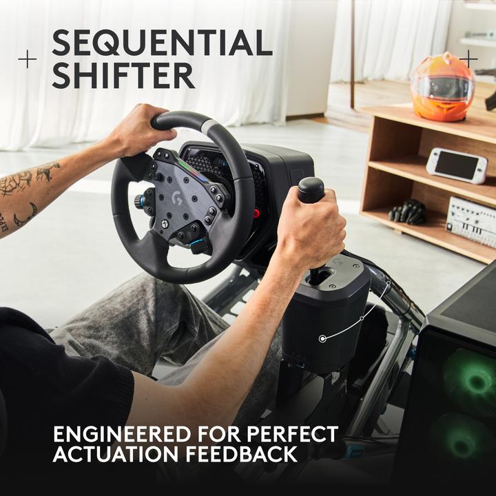 Actual product image Logitech G RS Shifter and Handbrake (PC, Xbox Series S, Xbox Series X, PS4, PS5, Xbox One S, Xbox One X)