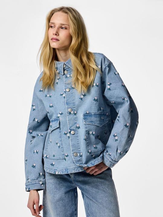 Immagine prodotto Pieces Pcflora Ls Denim Emb Shirt Noos (S)