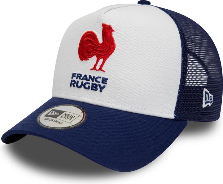 Actual product image New Era A-Frame Mesh Trucker Cap - French Rugby Federation