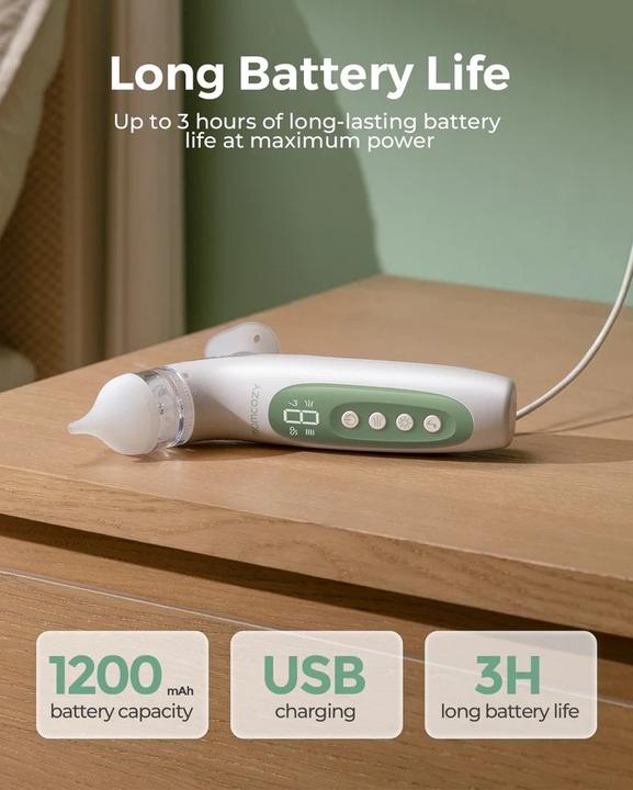 Actual product image Momcozy Baby Nasal Aspirator 2-in1