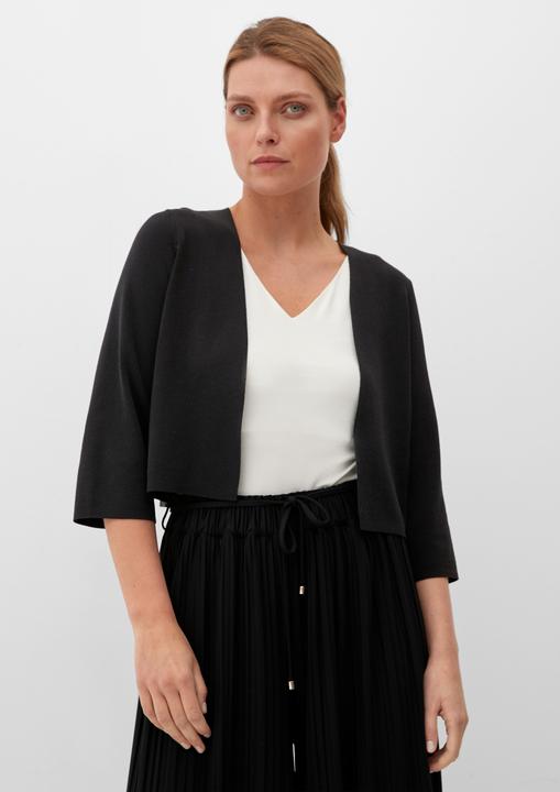 Produktbild s.Oliver Strickjacke Bolero aus Feinstrick (40)