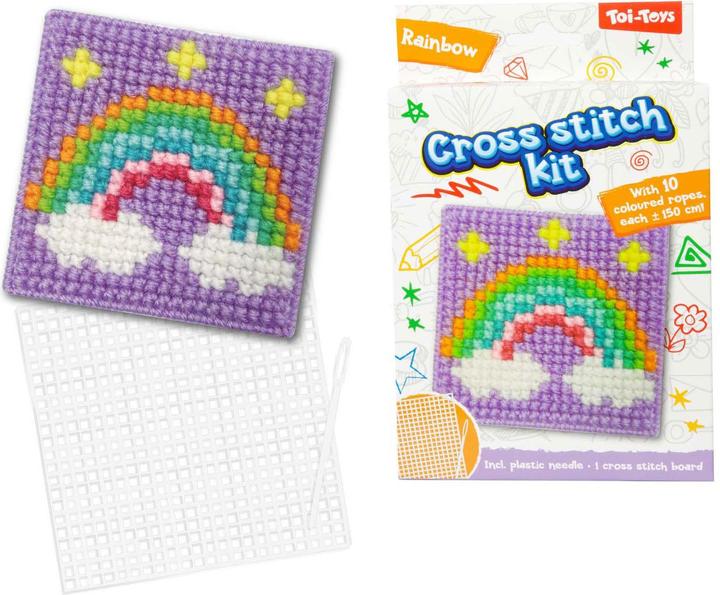Actual product image Toi-Toys Stickset zum Basteln mit Motiv Kreuzstich