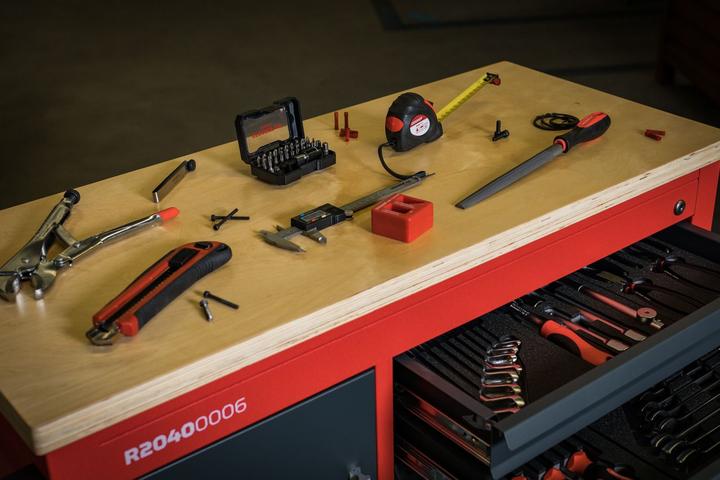 Actual product image Gedore red R20400006 Workshop trolley MECHANIC PLUS + 6 drawers 988x431x935 mm (1 x)
