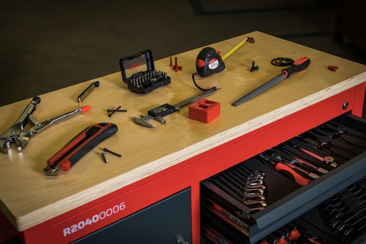 Produktbild Gedore red R20400006 Werkstattwagen MECHANIC PLUS + 6 Schubladen 988x431x935 mm (1 x)