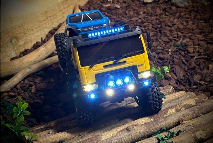 Produktbild Absima Hobby Plus RC CR-18P "Tow Truck ARKTOS 6x6" 1/18 gelb RTR (RTR Ready-to-Run)