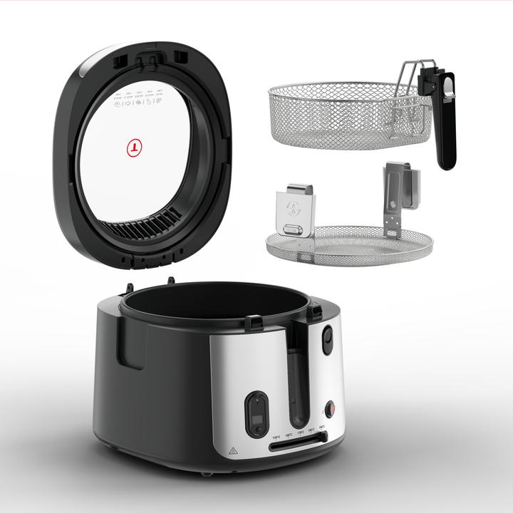 Produktbild Tefal Die Fritteuse Filtert Die Sicht Ff2588e0