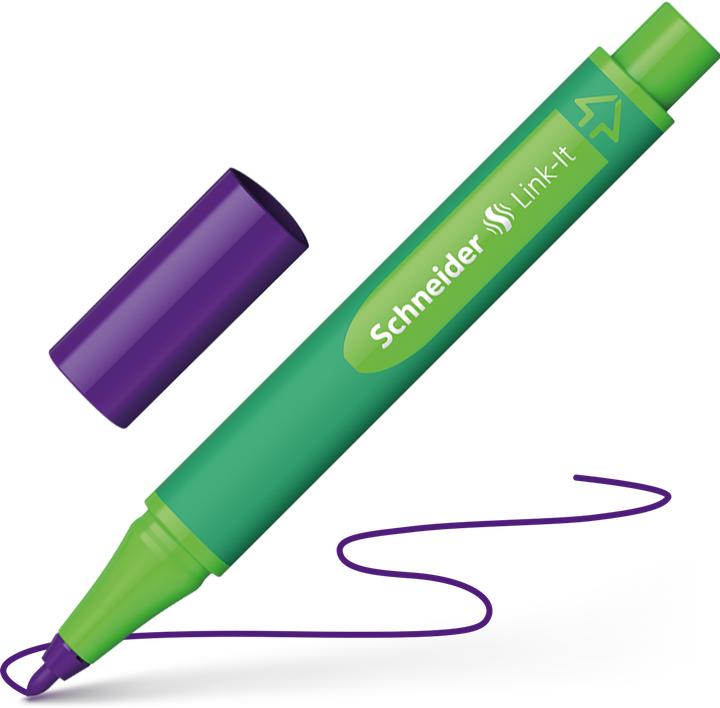Produktbild Schneider Fasermaler - Link-It - Violett (1x)