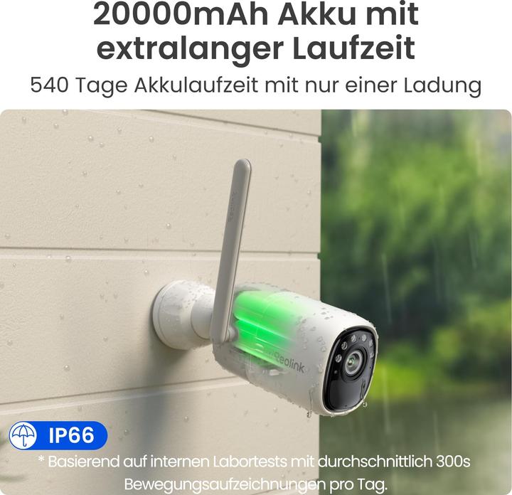 Image du produit Reolink Altas B630 Caméra Wifi 2K + panneau solaire (2560 x 1440 Pixels)